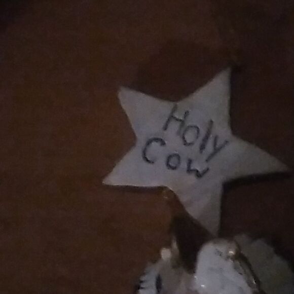 Holy Cow Christmas Ornament - Picture 3 of 8